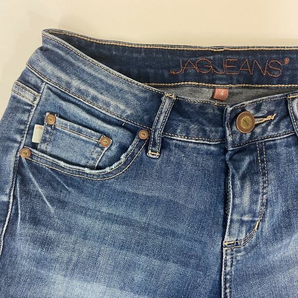JAG Jeans Women's Size 4 (26 x 30) Mid Rise Skinny Medium Wash - Picture 6 of 11